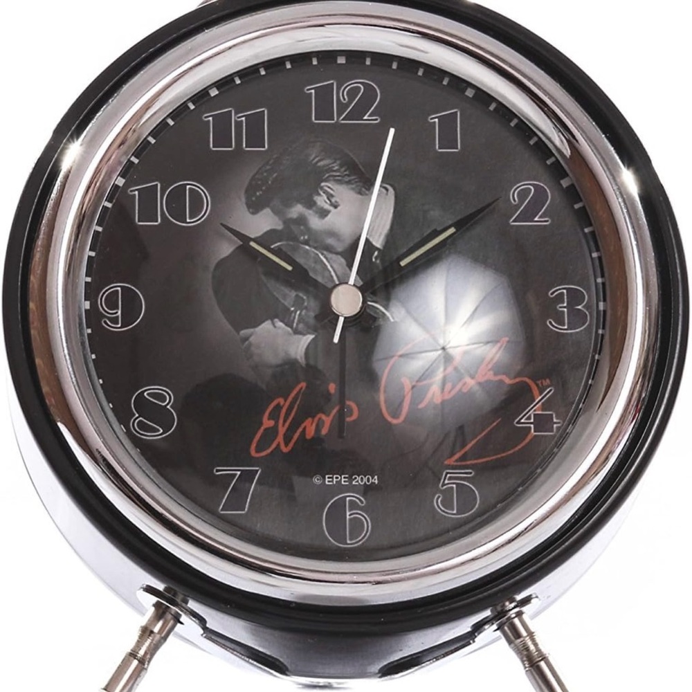 Retro Elvis Alarm Clock